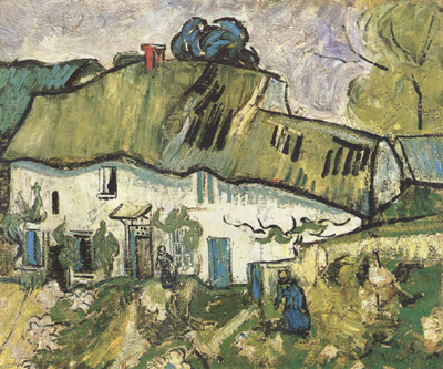 Farmhouse with Two Figures (nn04)